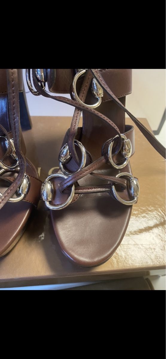 Gucci Damenschuhe: Gucci Sandali a schiava Tg.38 – Neu und originalverpackt aus Mendrisio von SGR85 3