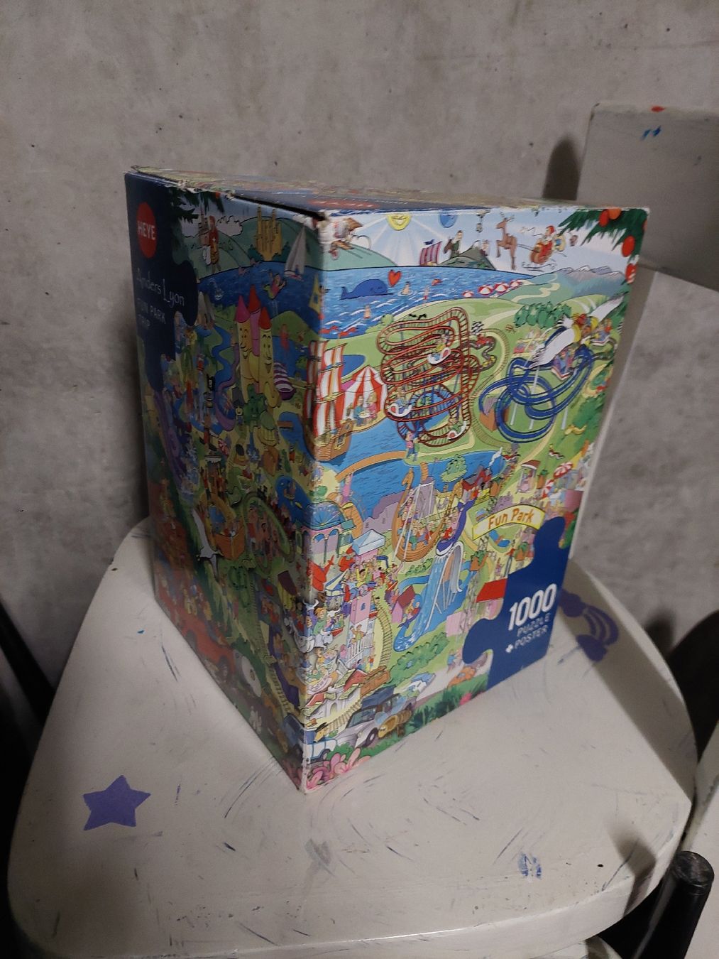 Heye Puzzle: Heye Puzzle fun Park trip 1000 – Usato da Sissach venduto da zwwerg