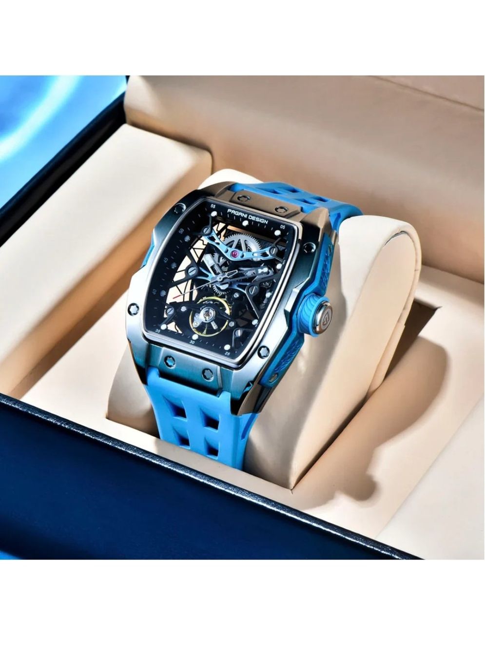 Pagani Design Orologi: Neue Pagani Design Automatikuhr – Nuovo e nell'imballaggio originale da Suhr venduto da sjay.Cv