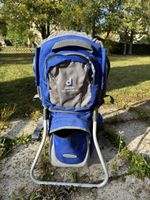 Kindertrage Deuter Kid Comfort II blau grau gebraucht