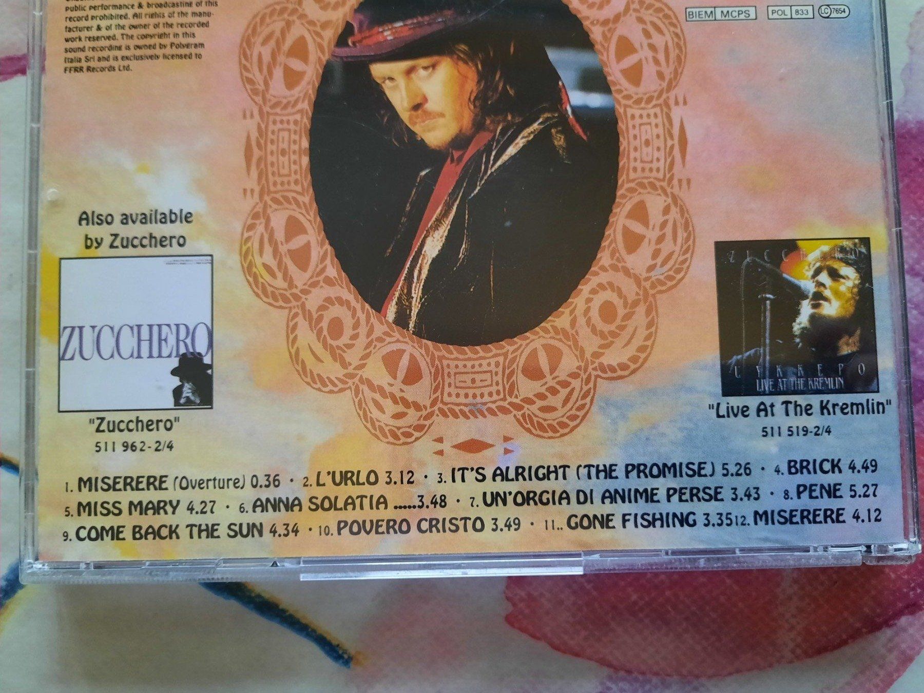 CD: CD Zucchero - Miserere – Usato da Pully venduto da bro_n52j 2