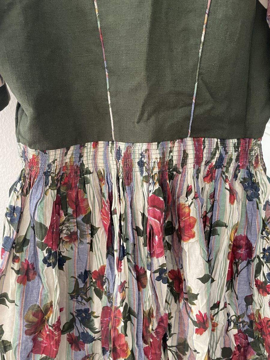 Kleider: Dirndl Kleid Kurz blumig  – Gebraucht aus Bern von Corinn_na 3