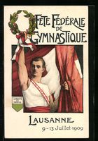 Lausanne, Fete-Fédérale de Gymnastique