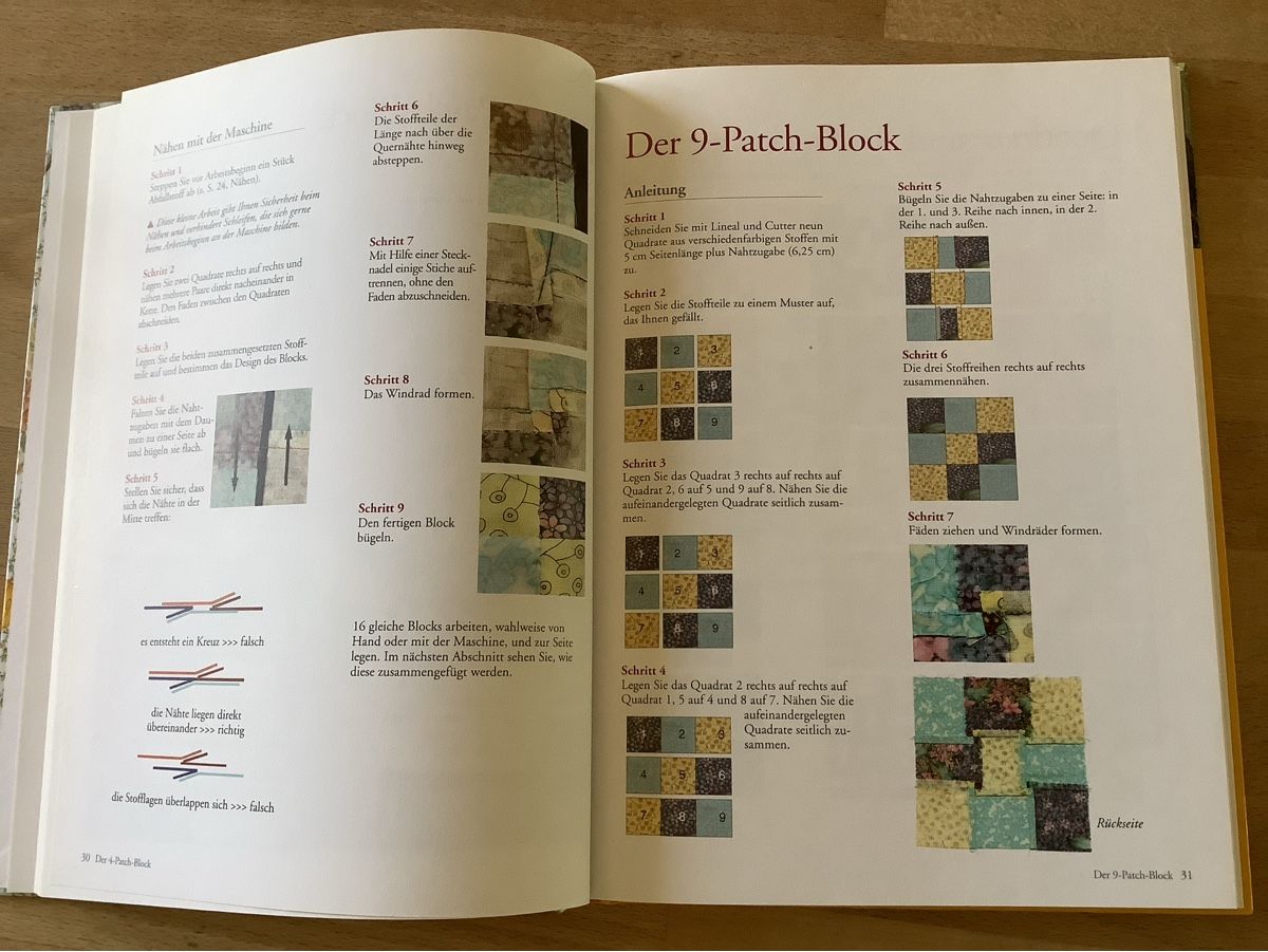 Livres: Buch Patchwork und Quiltschule guter Zustand – D'occasion à Appenzell-Steinegg par Schmipat 3