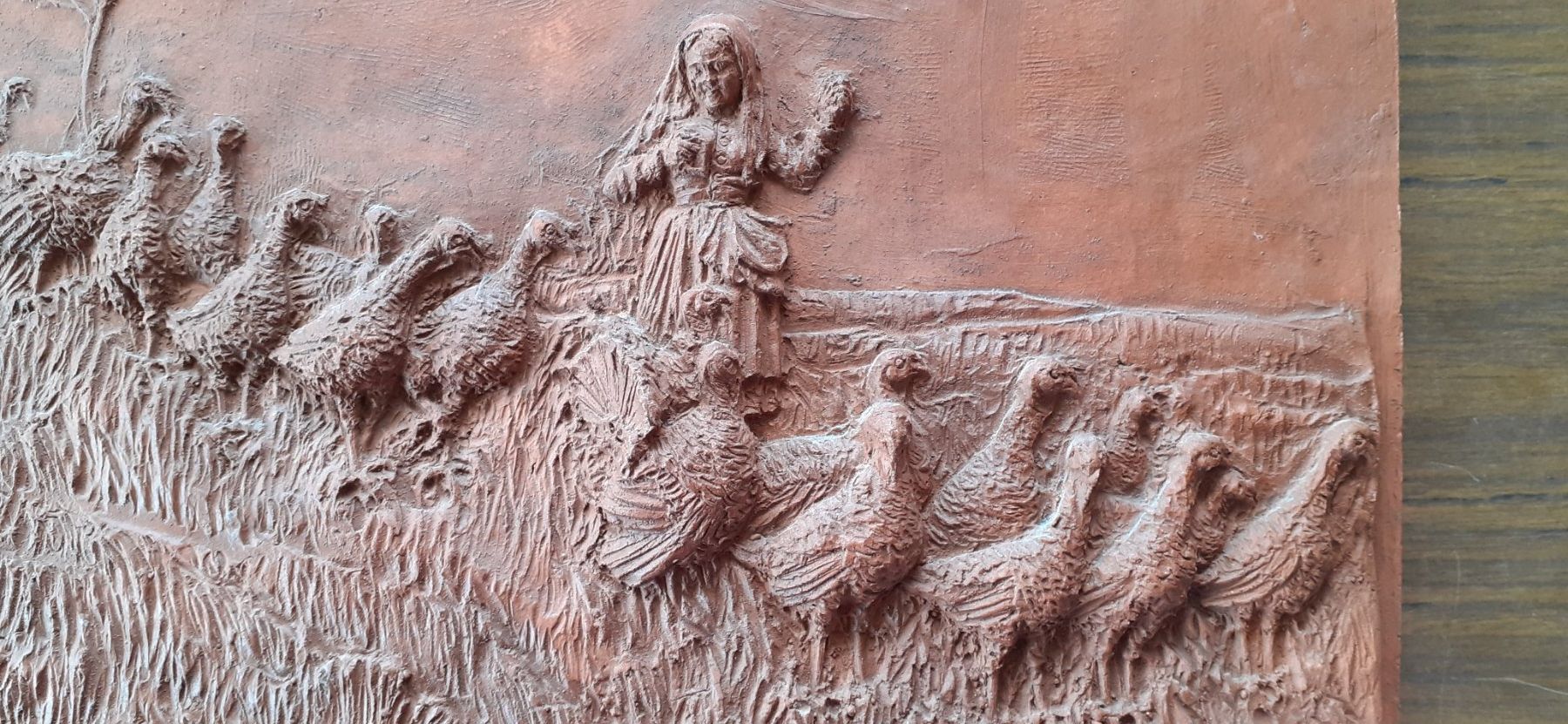 Sculture & Statue: antikes Reliefbild Ton – Usato da Mörschwil venduto da antiksalon21 4