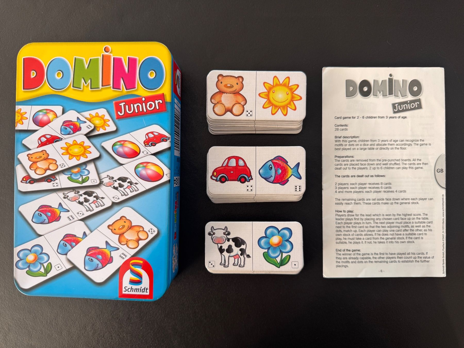 Spiele: Domino Junior Spiel – Gebraucht aus Zollikon von Krenapf 1