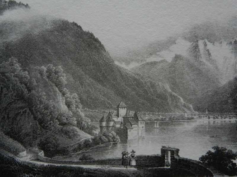 Incisioni: Château de Chillon von Dubois – Usato da Risch venduto da Rischli15 1