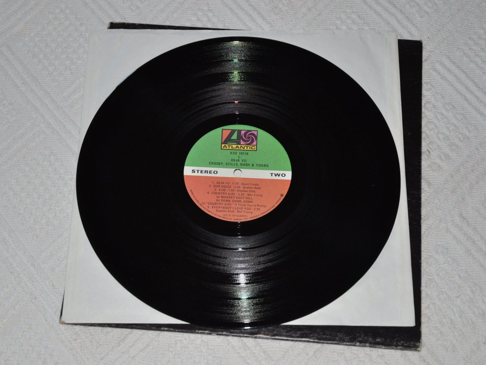 Dischi in vinile: LP Crosby, Stills, Nash & Young - Déjà Vu – Usato da Boll venduto da Theodora15 5