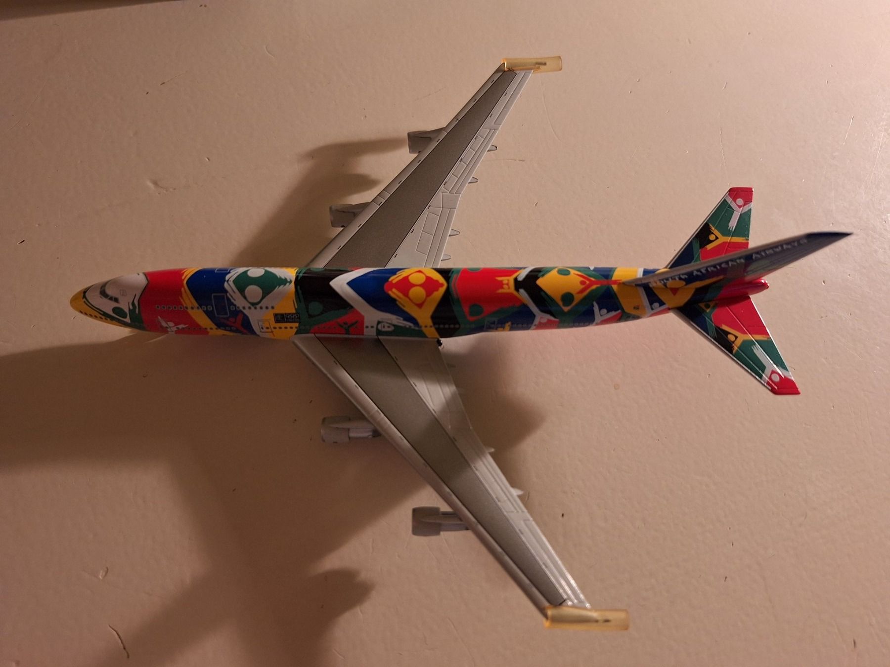 Boeing Modellbausätze & Standmodelle: South African B747-312 1:400 – Gebraucht aus Sargans von nicsam1815 1
