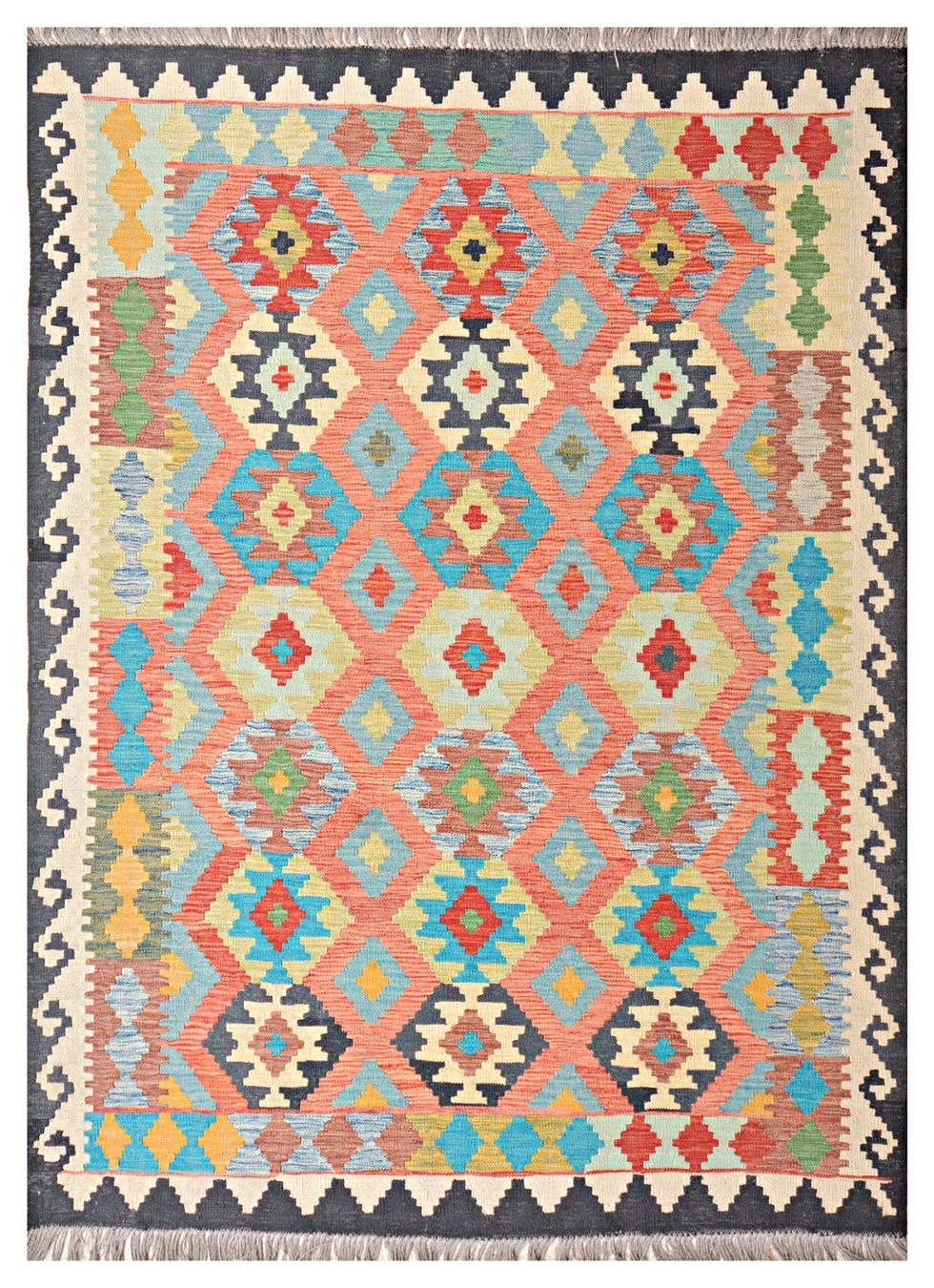 Kelim Tappeti: Oriente Kelim Teppich 150x200 Cm – Nuovo e nell'imballaggio originale da Lahore venduto da Fairways79 4