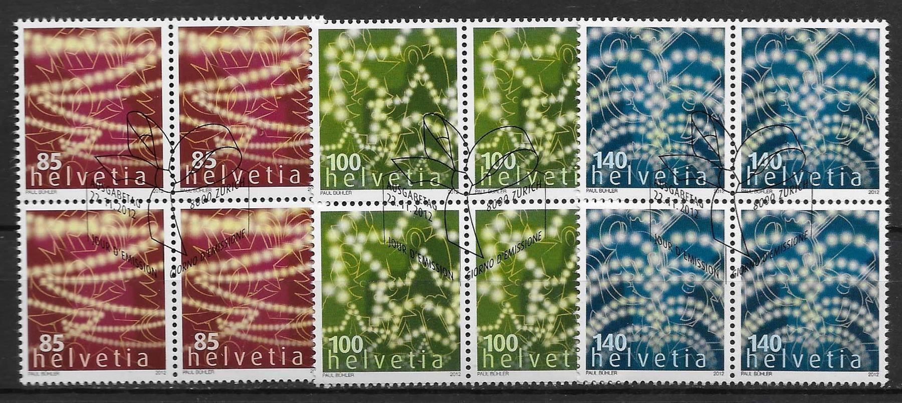 Tutti i francobolli: B1445 - Noel 2012 B4 1er jour – Usato da Trélex venduto da Phil_Albert
