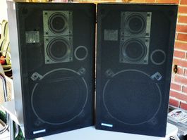 2 Pioneer CS-989 Lautsprecher Boxen 120W - voller Rocksound!