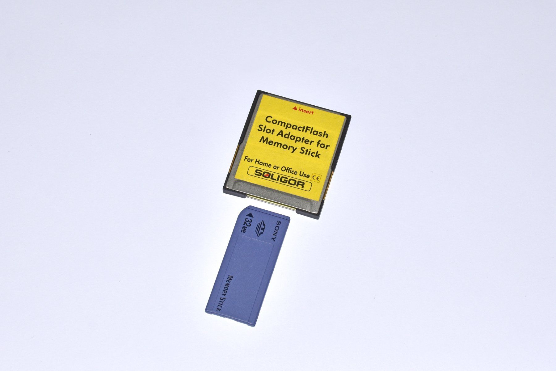 Lecteurs de cartes: Soligor Memory Stick Adapter für Compact Flash Slot (Reader) – D'occasion à Dietikon par ruvostar 1