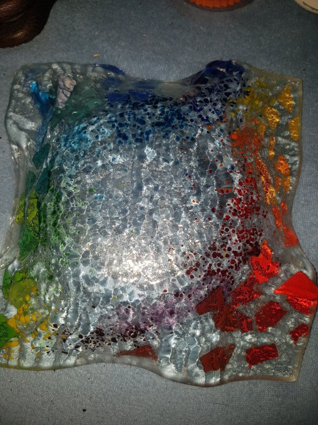 Gläser: Glasschūssel Mosaik L – Gebraucht aus Schwarzenburg von Sunny0290 1