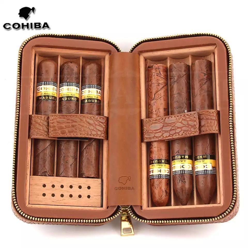 Humidor per sigari: Zigarren Reise Humidor – Nuovo e nell'imballaggio originale da Flawil venduto da swisstrendshop