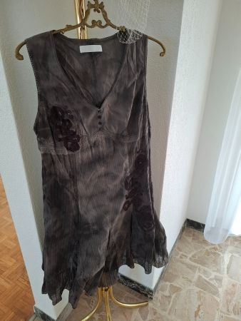 NEUES Kleid Baumwolle Gr. S/36 Stickerei Boho Ethno Festi...