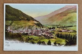 AK Viège - Zermatt, Dorf, Kirche, Wallis, No. 21, gut