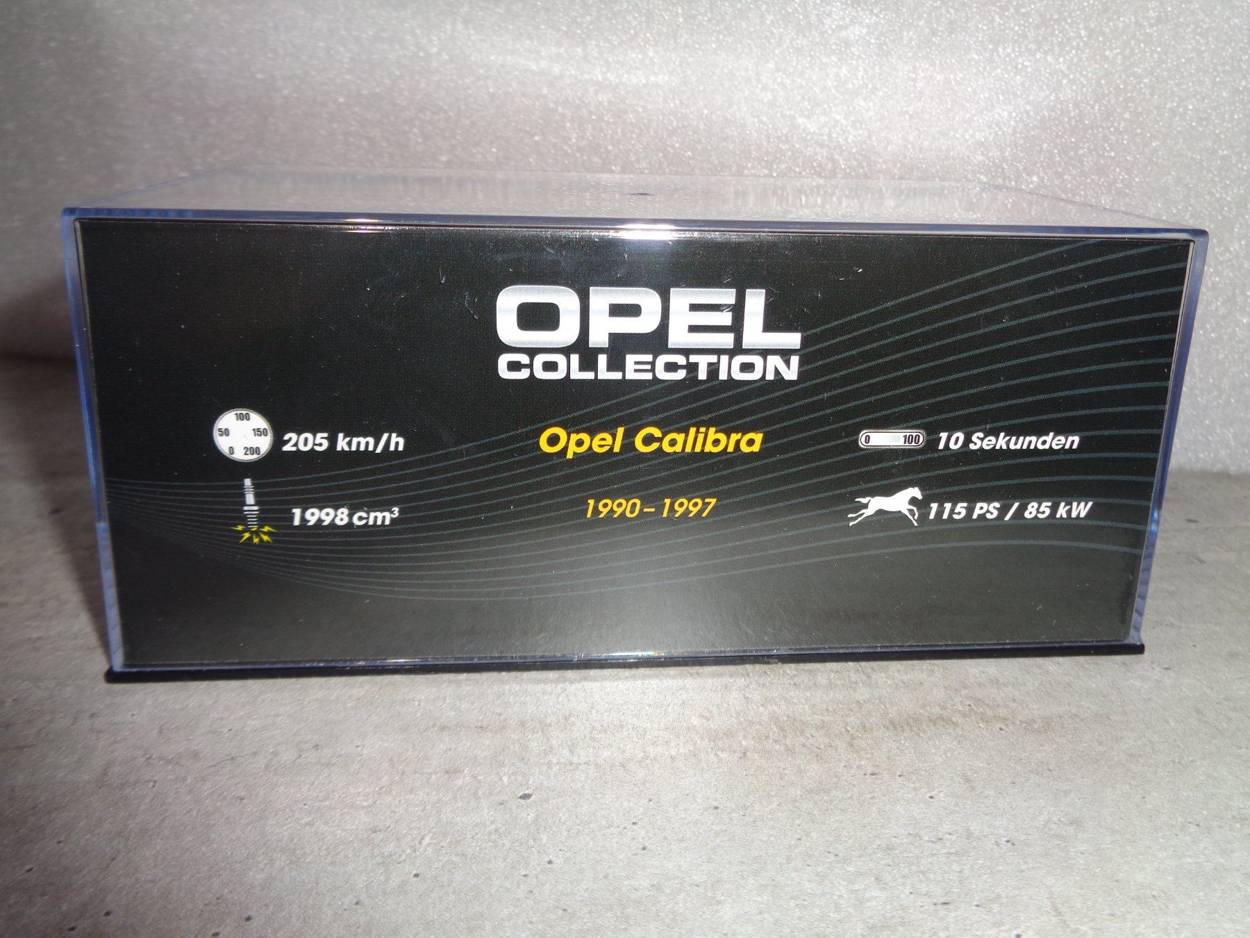 Opel Modellini d'auto: Altaya 1:43 Opel Calibra Pompier – Usato da Reconvilier venduto da rallycar 3