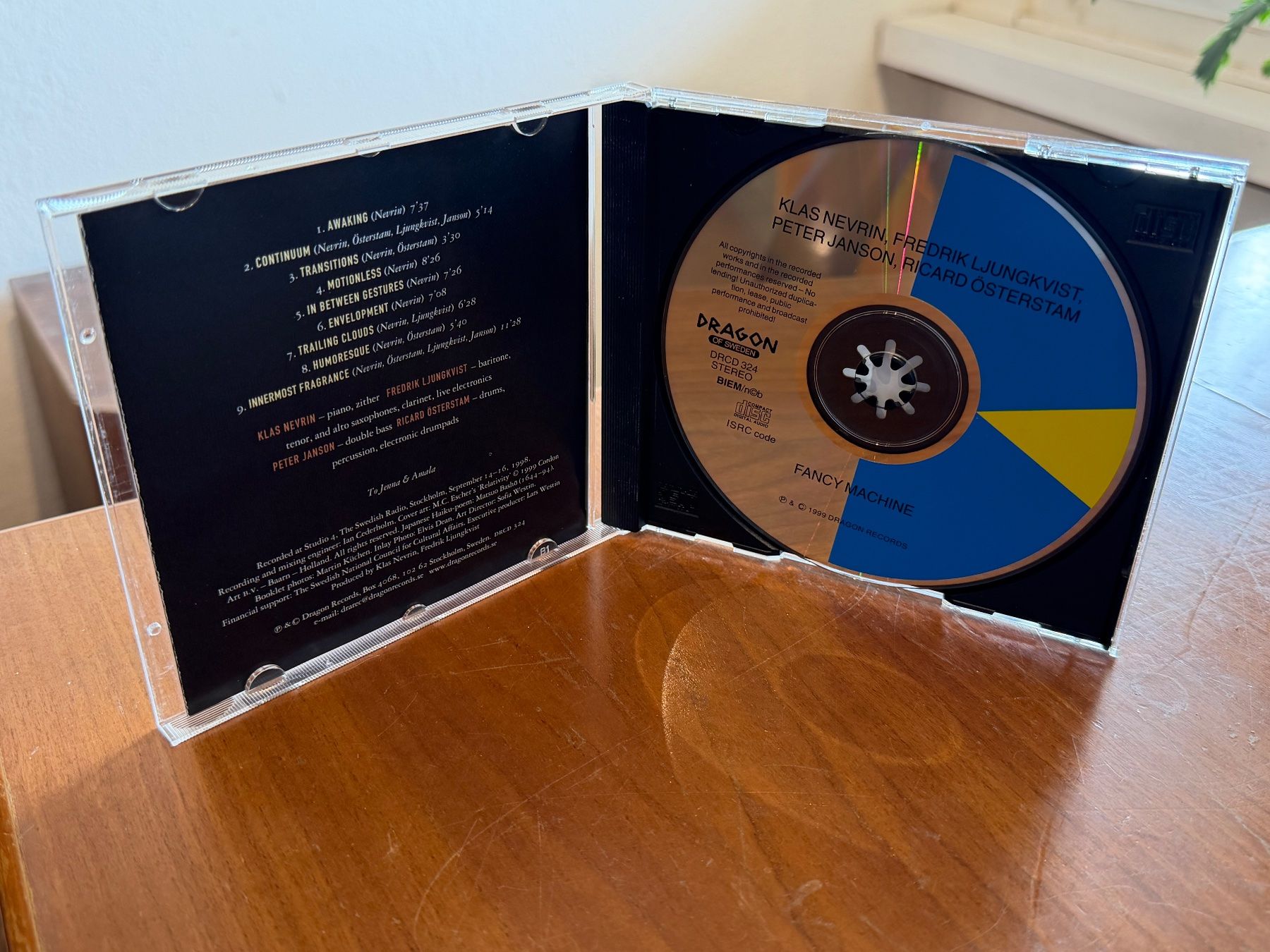 CD: Klas Nevrin - Fancy Machine - KA01AS – Nuovo (secondo la descrizione) da Küsnacht ZH venduto da JazzRecords 2