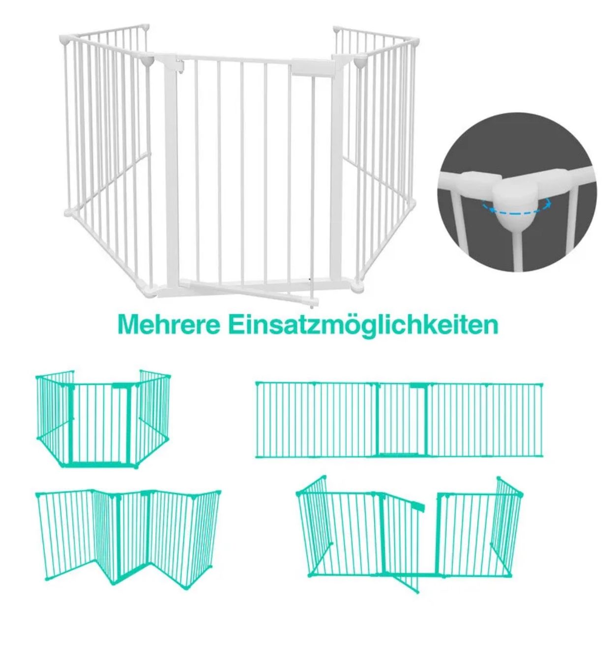 Altro: + Kaminschutzgitter Absperrgitter Türschutzgitter – Nuovo e nell'imballaggio originale da Amriswil venduto da JaJa-Express 1