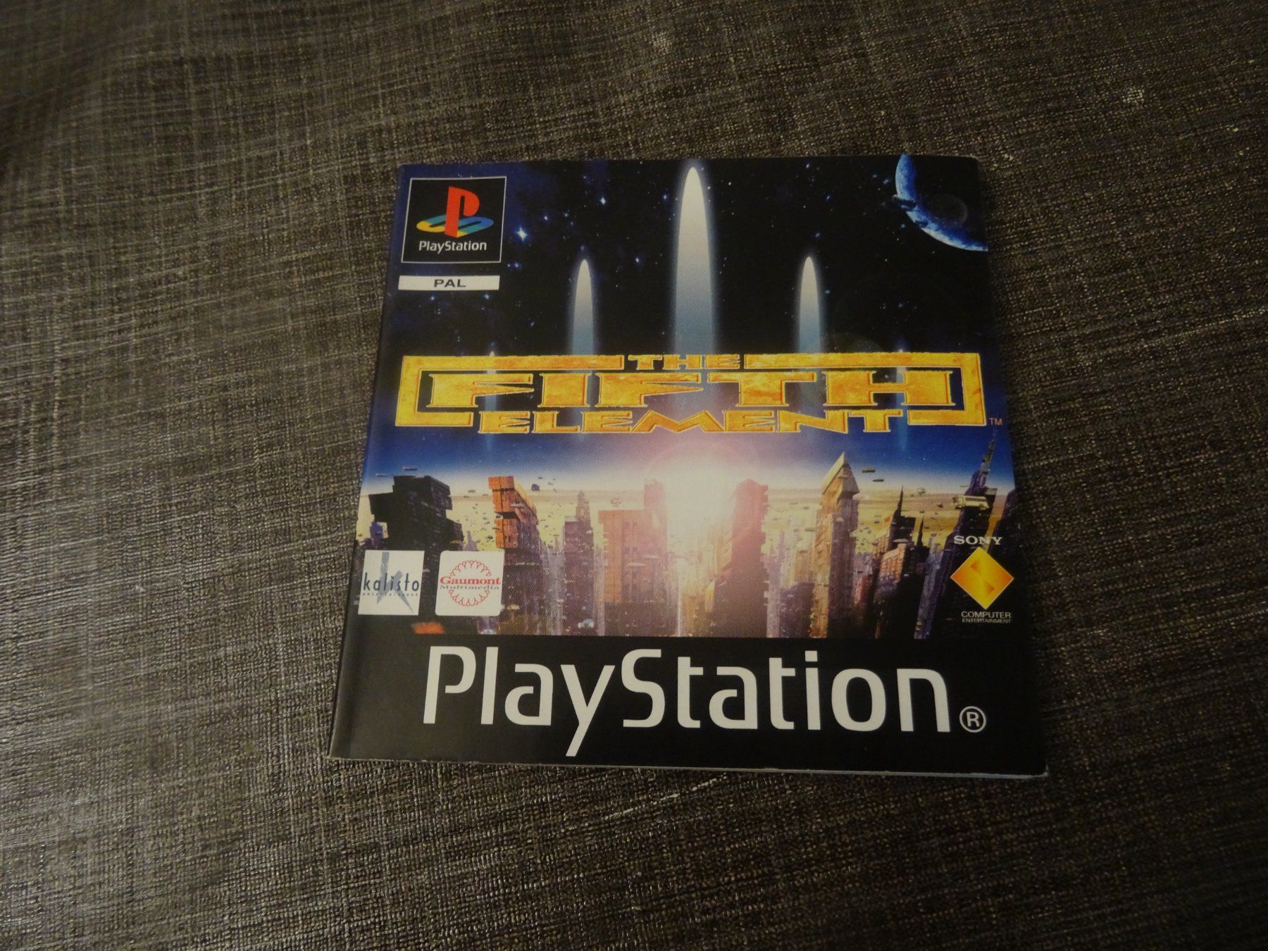Sony Spiele: Anleitung zu The Fifth Element PS1 – Gebraucht aus Olten von Disc-Ausverkauf