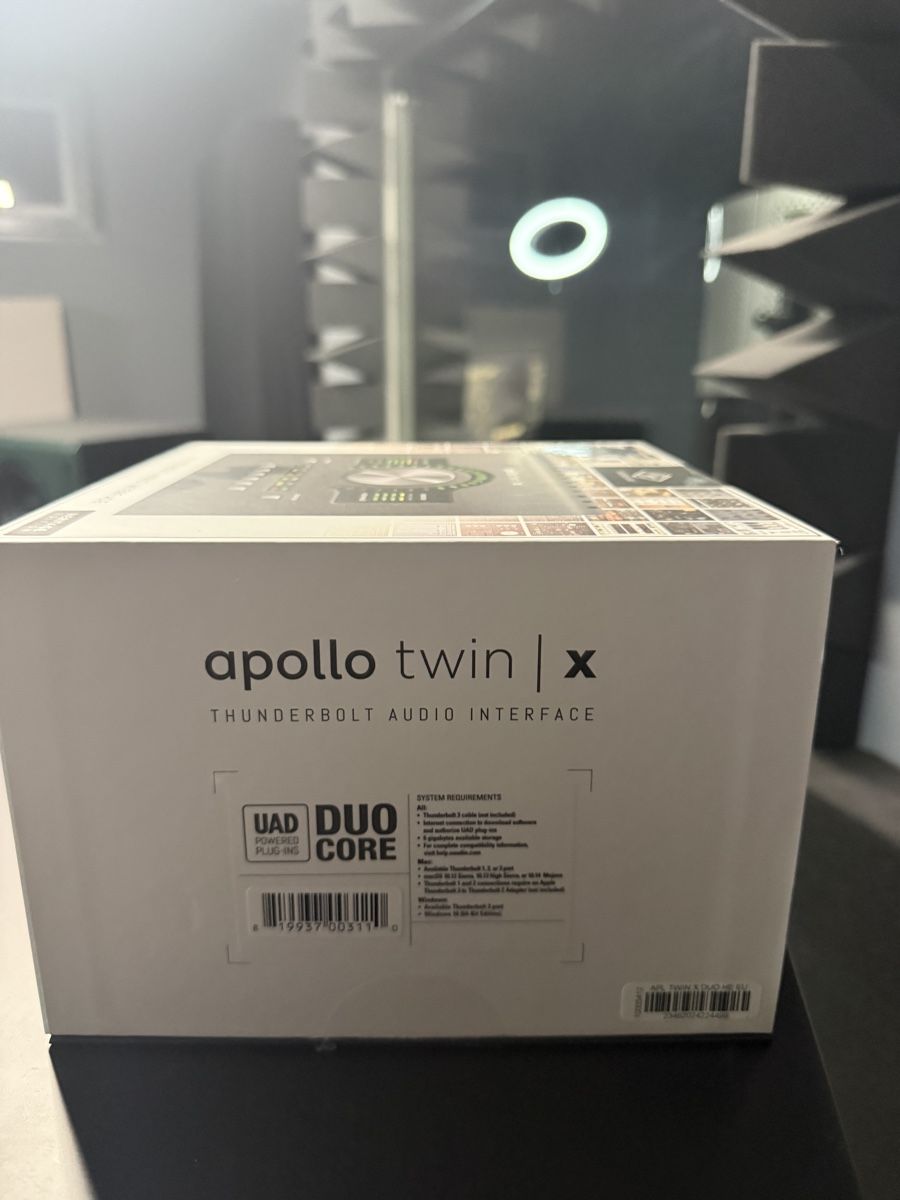 Universal Audio Attrezzatura per studi di registrazione: Universal Audio Apollo Twin X HERITAGE EDITION Interface – Usato da Rain venduto da grmv 2