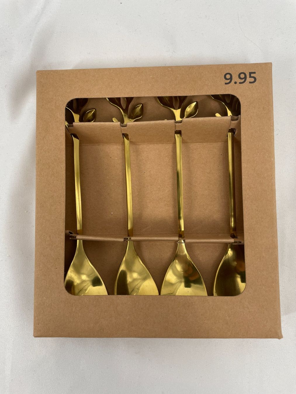 Cucchiai: MIGROS Lot de 4 cuillères à café – Nuovo e nell'imballaggio originale da Lausanne venduto da PlusValue_Lausanne