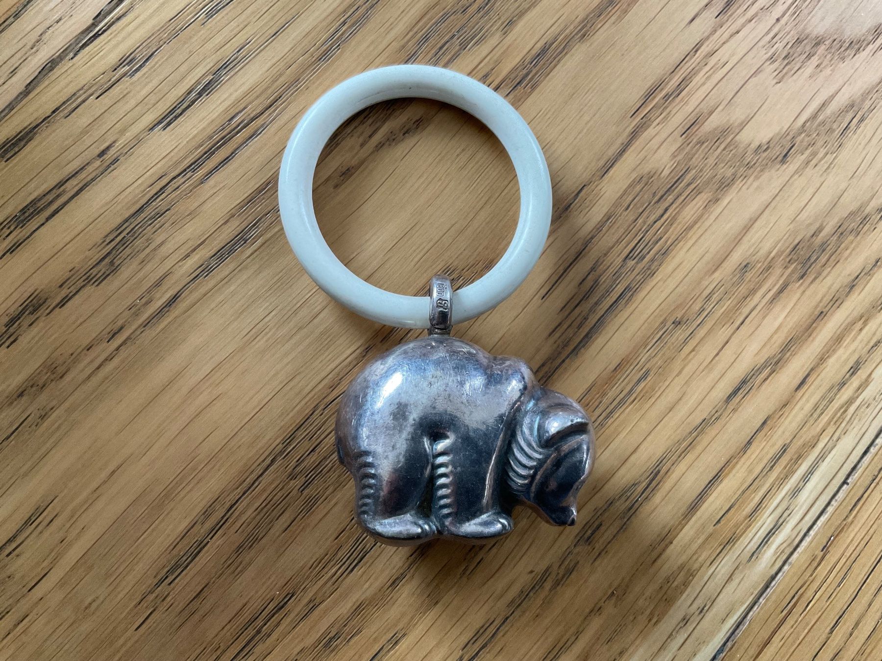 Statuette: Antiker Bären-Beissring aus Silber – Usato da Zumikon venduto da Yannik0601