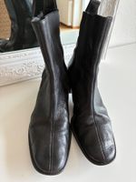 *STEPHANE KELIANE* Ankle boots Gr 7/ 41 Leder Schwarz