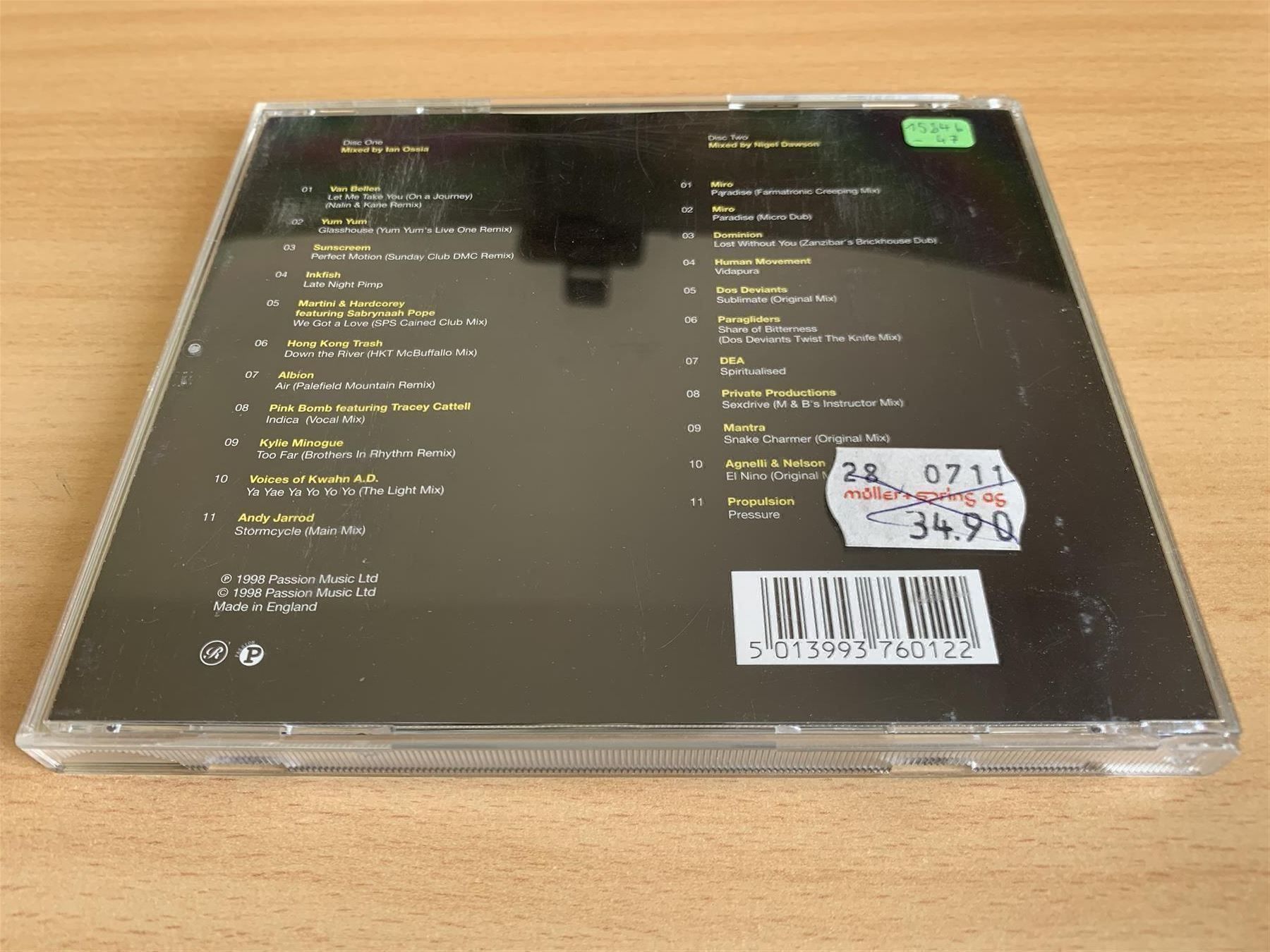 CDs: Ian Ossia And Nigel Dawson 2 CD – Gebraucht aus Rikon im Tösstal von Alpenmutz 1