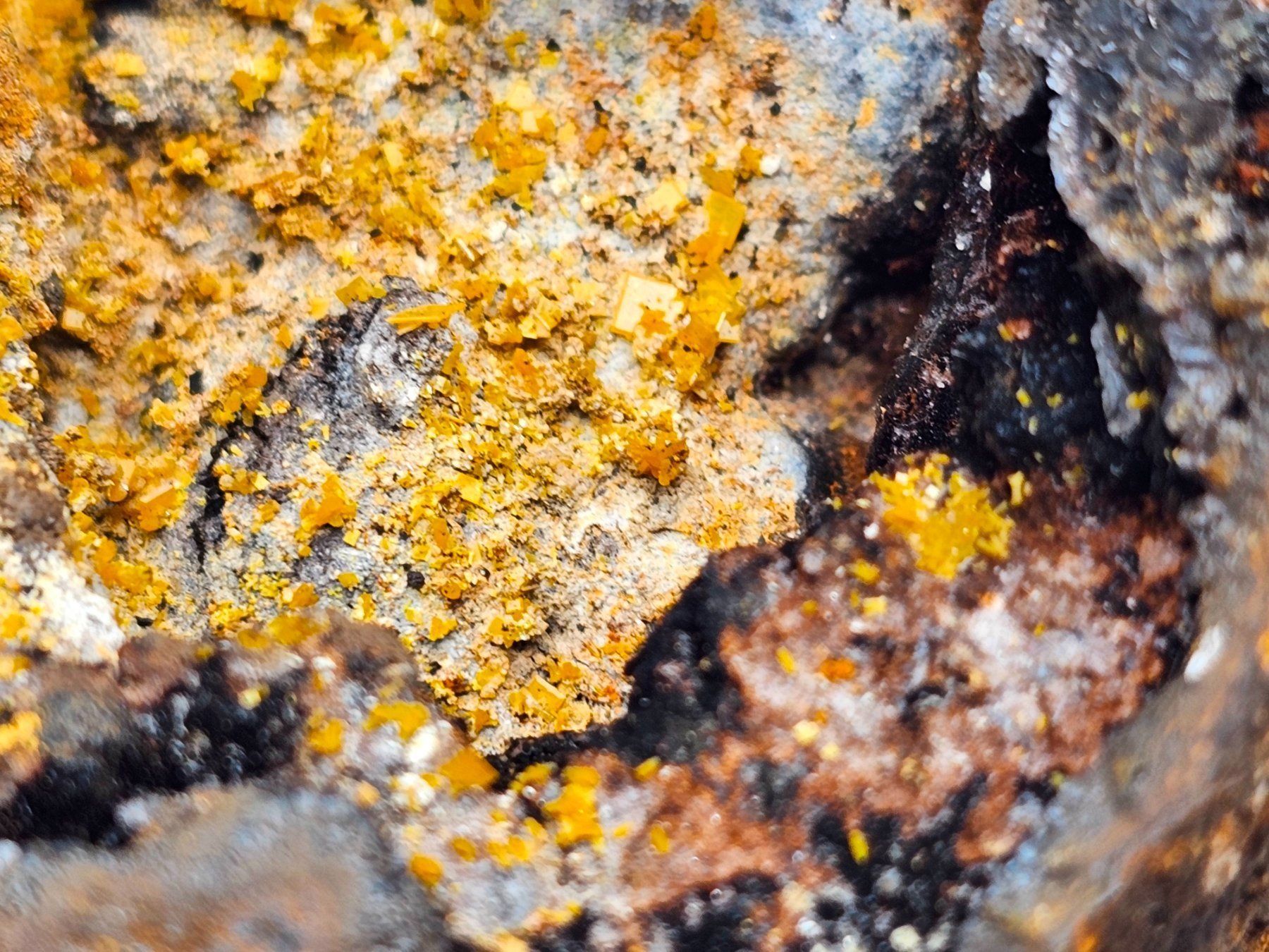 Minerali & Pietre curative: Wulfenite & Galena & Goethite, Lavrion, Greece – Usato da Figino venduto da minshop 3