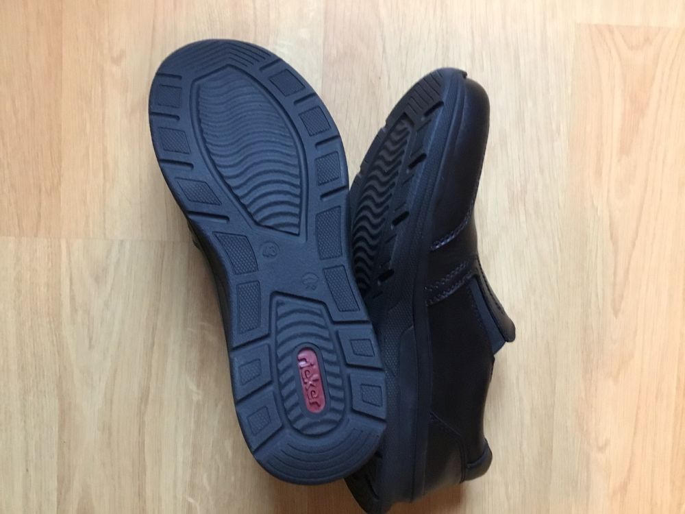 Rieker Chaussures hommes: Chaussures neuves confortables Rieker, pointure 43 – Neuf (Voir description) à SAIGNELEGIER par Jolaine 1