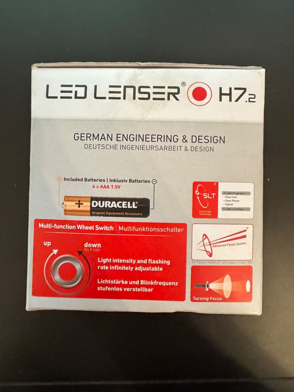 Ledlenser Lampade: Stirnlampe LED LENSER H7.2 – Nuovo e nell'imballaggio originale da Riehen venduto da Kpl_Oberloescher 4