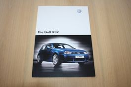 VW Golf R32 Broschüre 10/2003