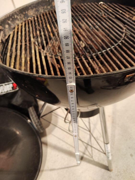 Weber Master Touch 57cm Holzkohlegrill – Fahrbar, Schwarz, Robust – Für Das Perfekte Grillvergnügen