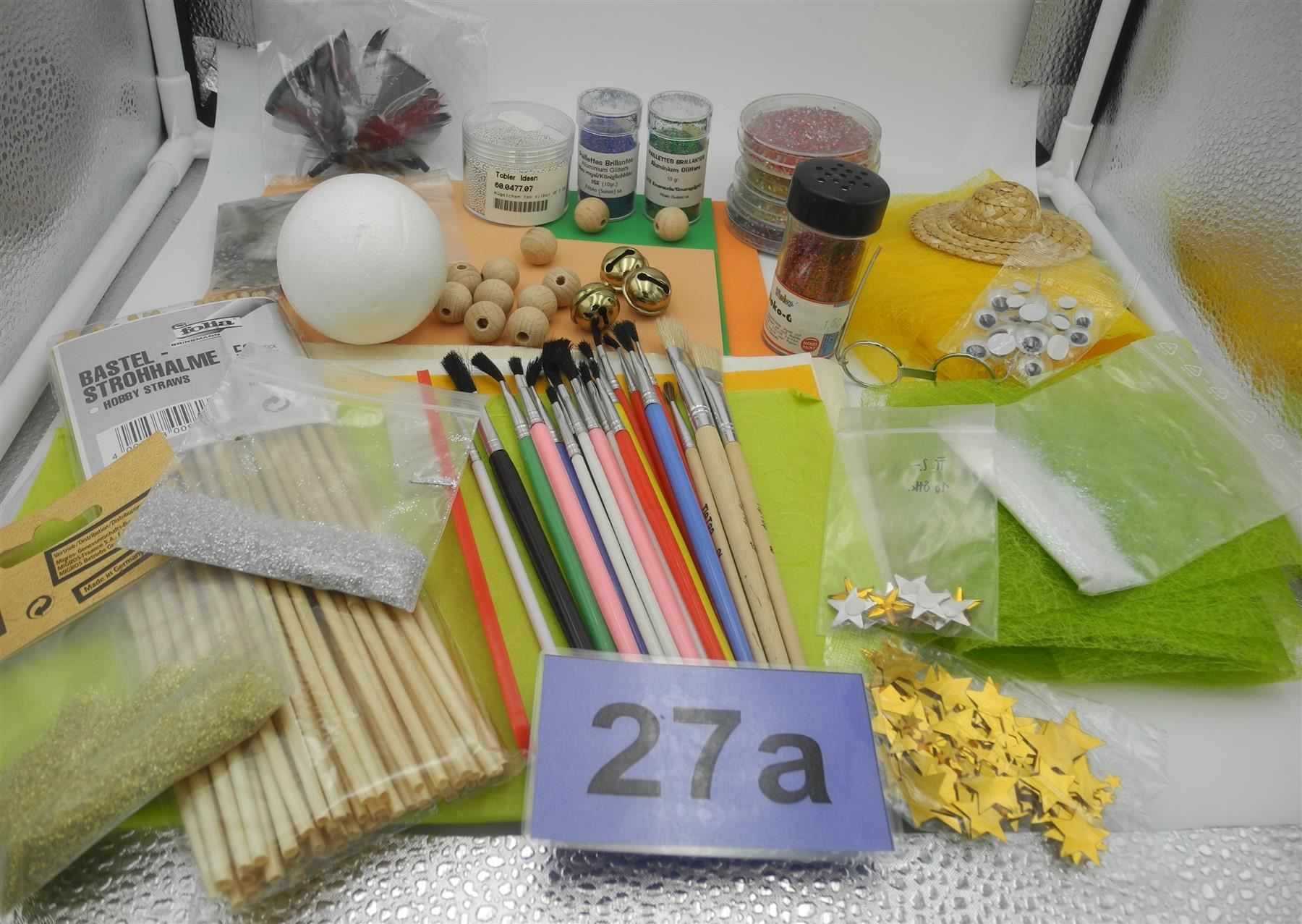 Kit bricolage: 1 Posten Bastelartikel Glitzer, Kugeln.., Nr. 27a – Usato da Kottwil venduto da Crazyrolf