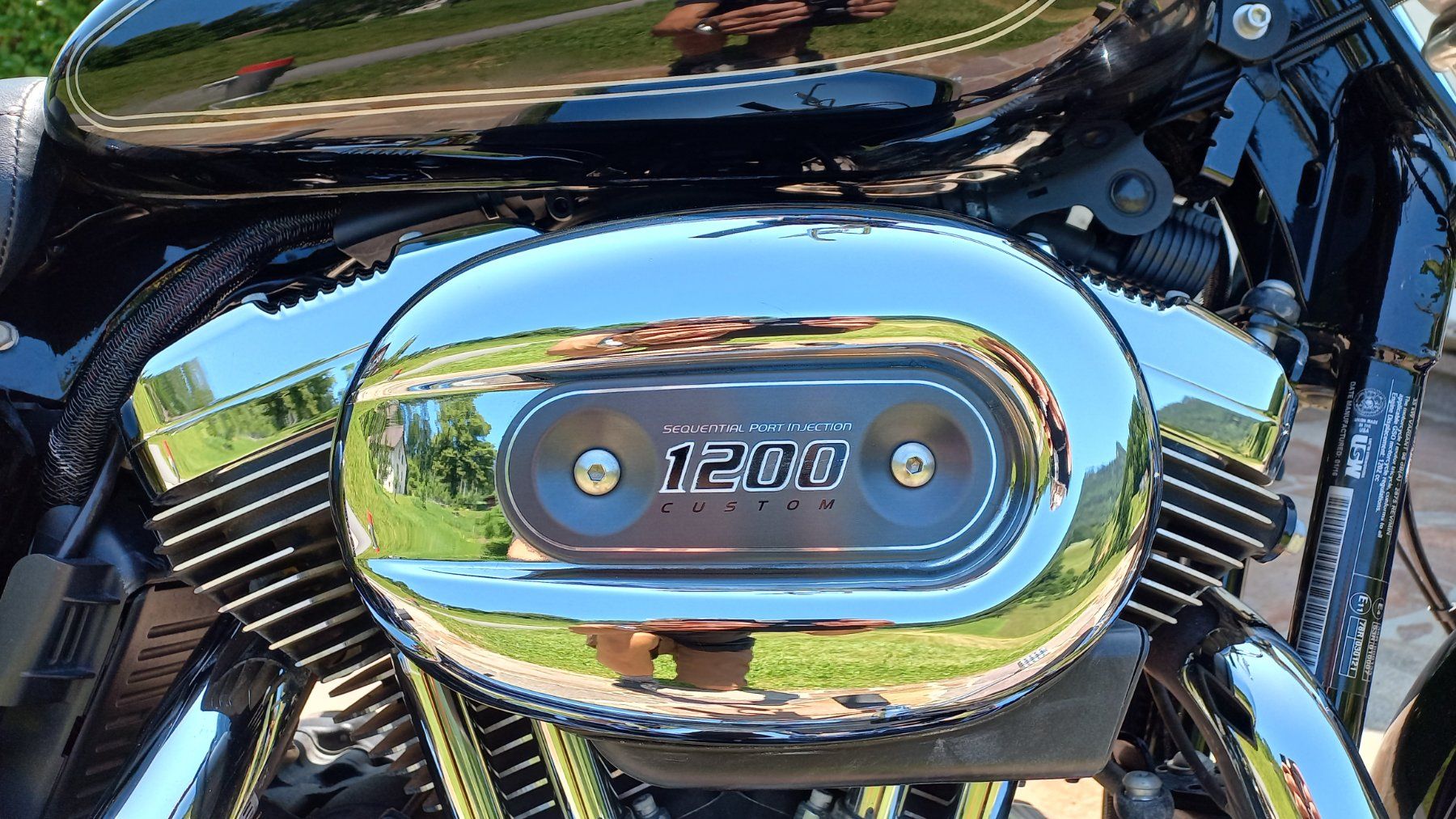 Harley-Davidson Chopper: Harley Davidson XL1200 Custom – Usato da Mümliswil venduto da Stampfer4 2