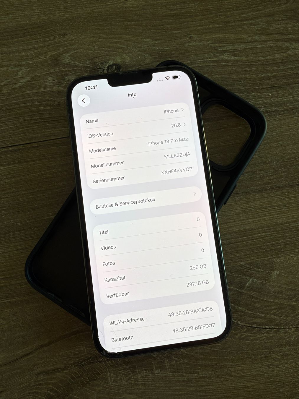 Apple Handys / Smartphones: iPhone 13 Pro Max 256 GB – Graphite – Gebraucht aus Bremgarten AG von SiimGjo07