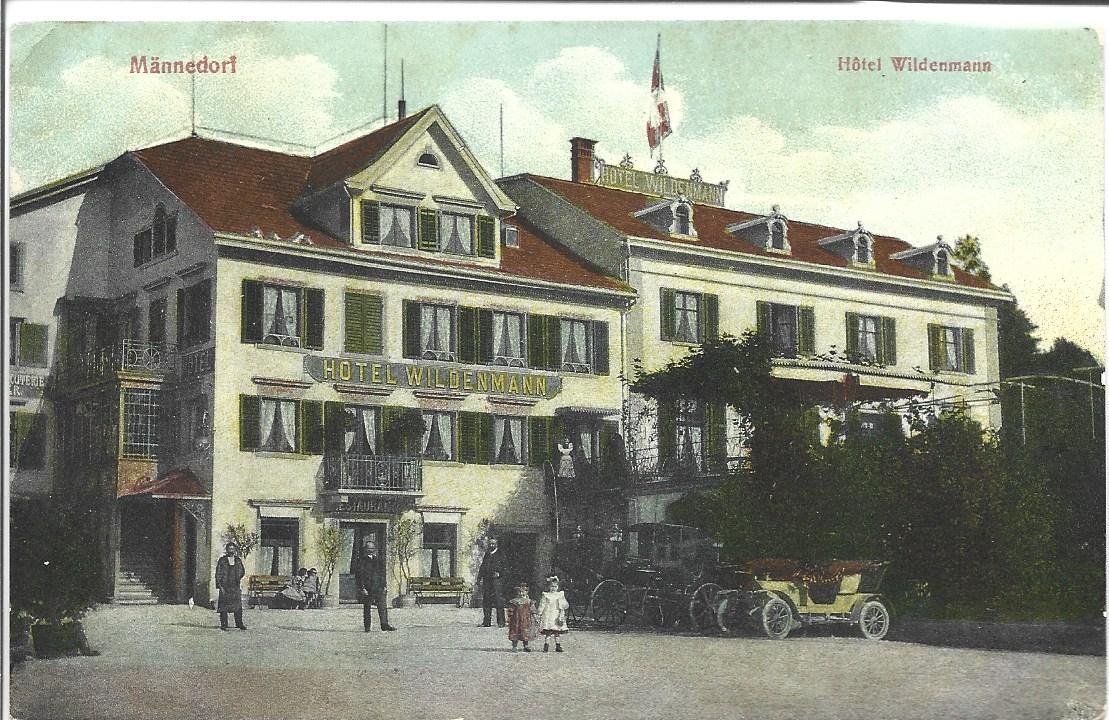 Cartoline postali: AK Männedorf  Hotel – Usato da Appenzell venduto da mai25