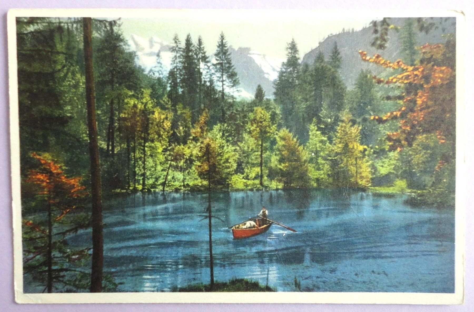 Ansichtskarten: Blausee im Kandertal – Gebraucht aus Fétigny von Billy2miny