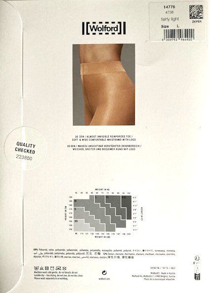 Wolford Calze & Collant: Strumpfhose Wolford Satin Touch – Nuovo e nell'imballaggio originale da Menziken venduto da ABA60 1