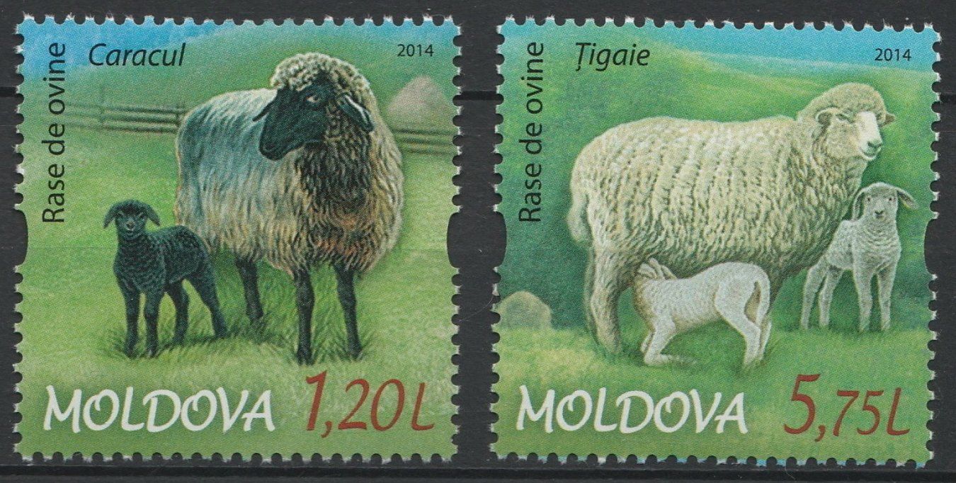 Tutti i francobolli: Moldawien 2014 Tiere postfrisch – Nuovo (secondo la descrizione) da Lausanne venduto da dsi_7l2q