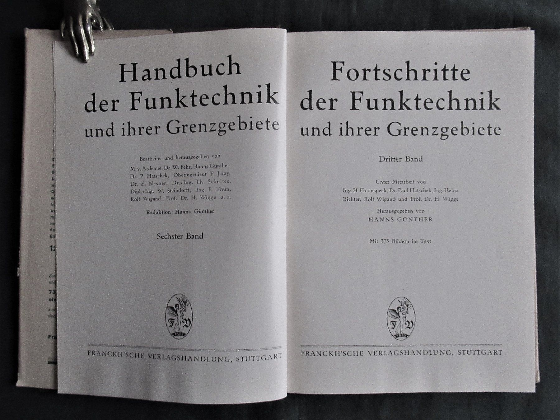 Libri: * Funk  Funktechnik  Radio  Radiotechnik – Usato da Hedingen venduto da Protechnica 2