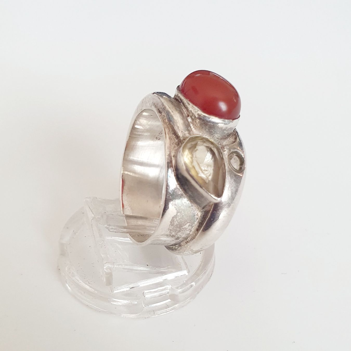 Ringe: Vintage-Statement-Ring aus 925 Silber gr. 20,7 mm – Gebraucht aus Kreuzlingen von Wunderkiste123 9