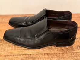 Varese Leder Herren Schuhe Schwarz, Grösse 41 - Top Zustand!