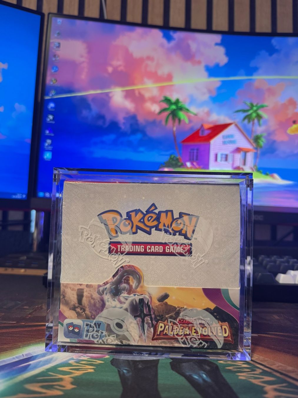 Pokémon Cartes à collectionner: Pokemon Paldea Evolved Display EN mit Case – Neuf avec emballage d'origine à Däniken SO par Joel9191