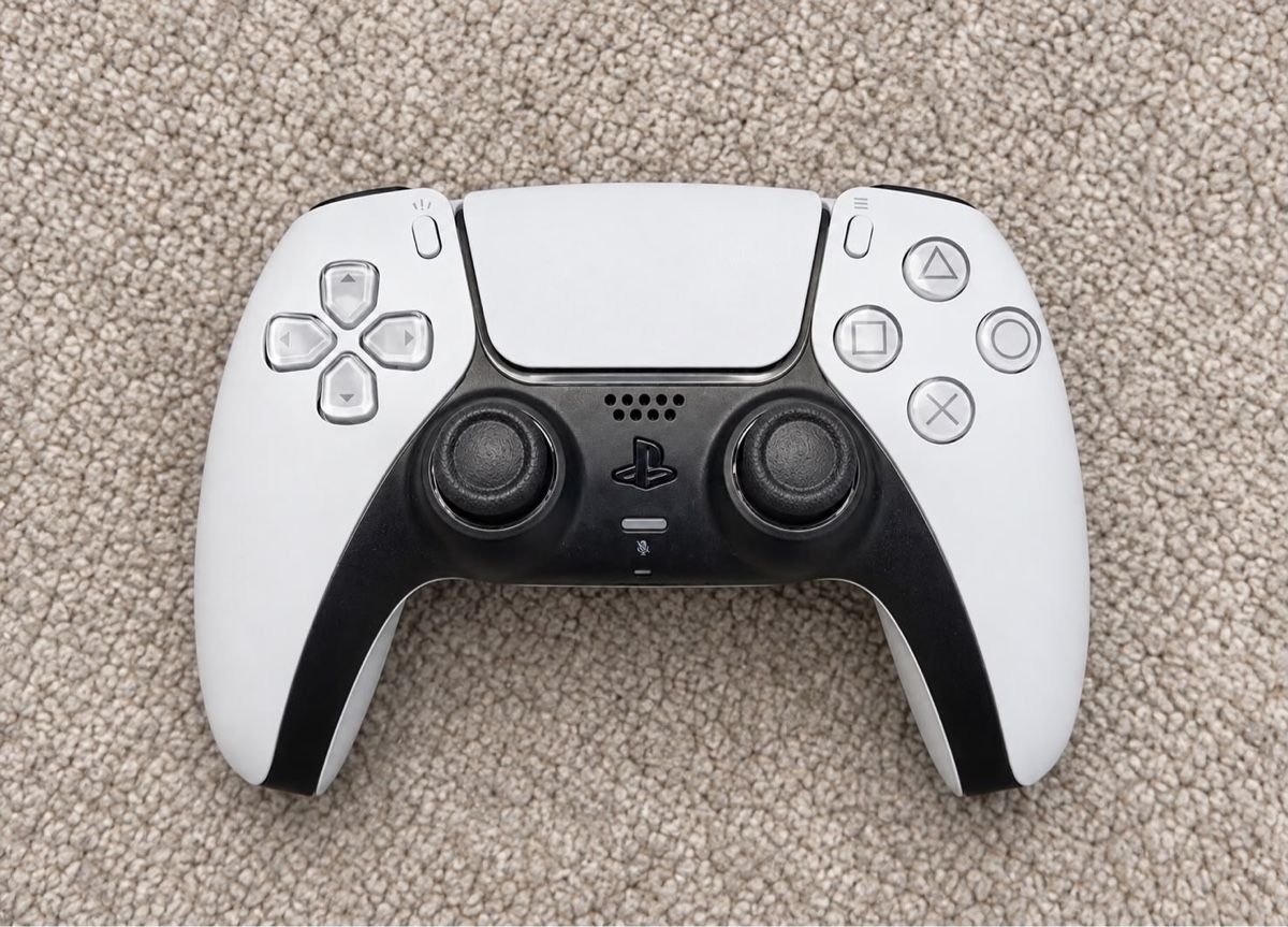 Sony Controller: Sony PS5 DualSense Wireless-Controller Weiss/Schwarz – Neu (gemäss Beschreibung) aus Rheinfelden von vanha2019