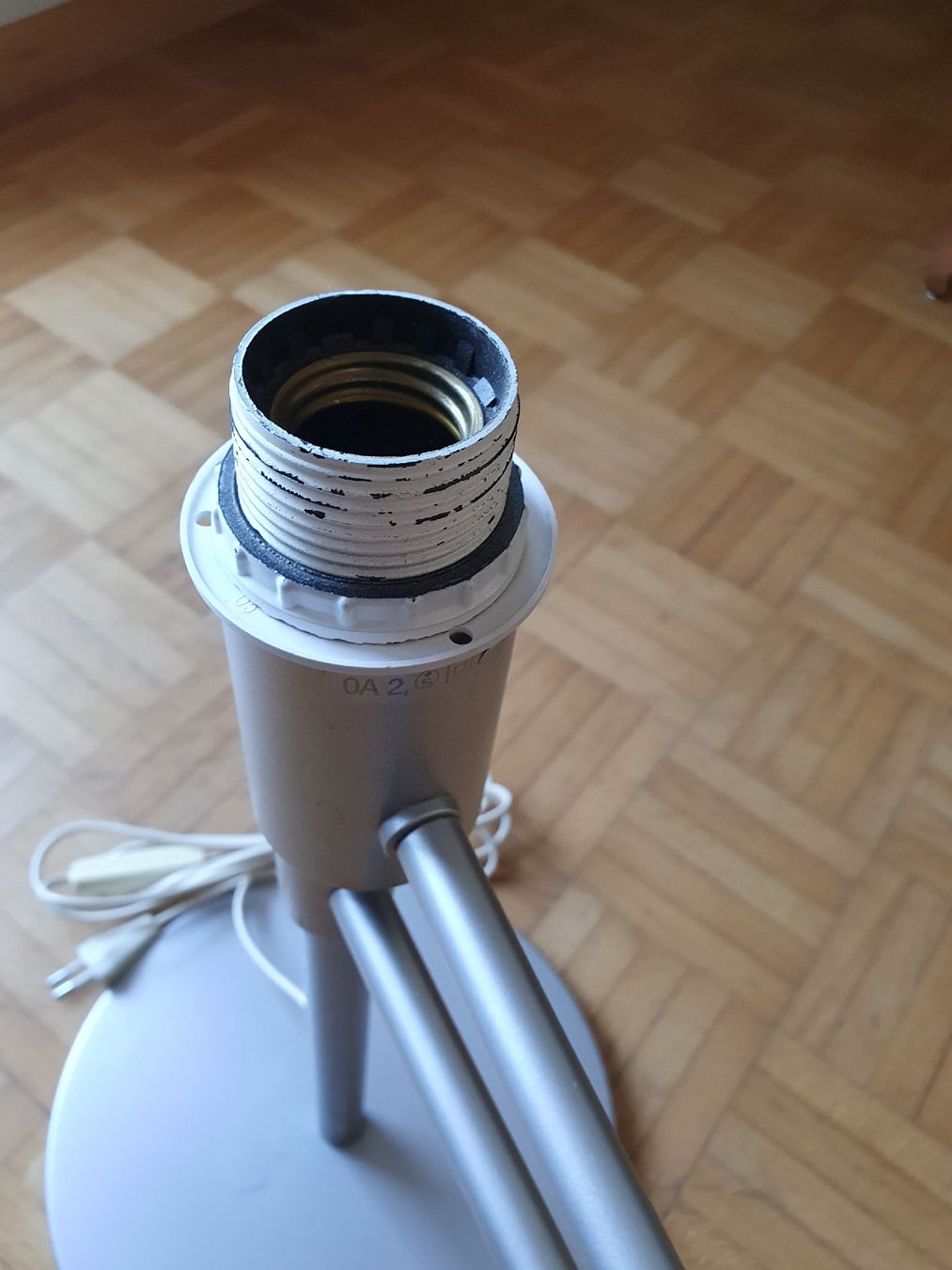 Lampade: Retro Lampenständer Metall – Usato da Luzern venduto da carmona. 4