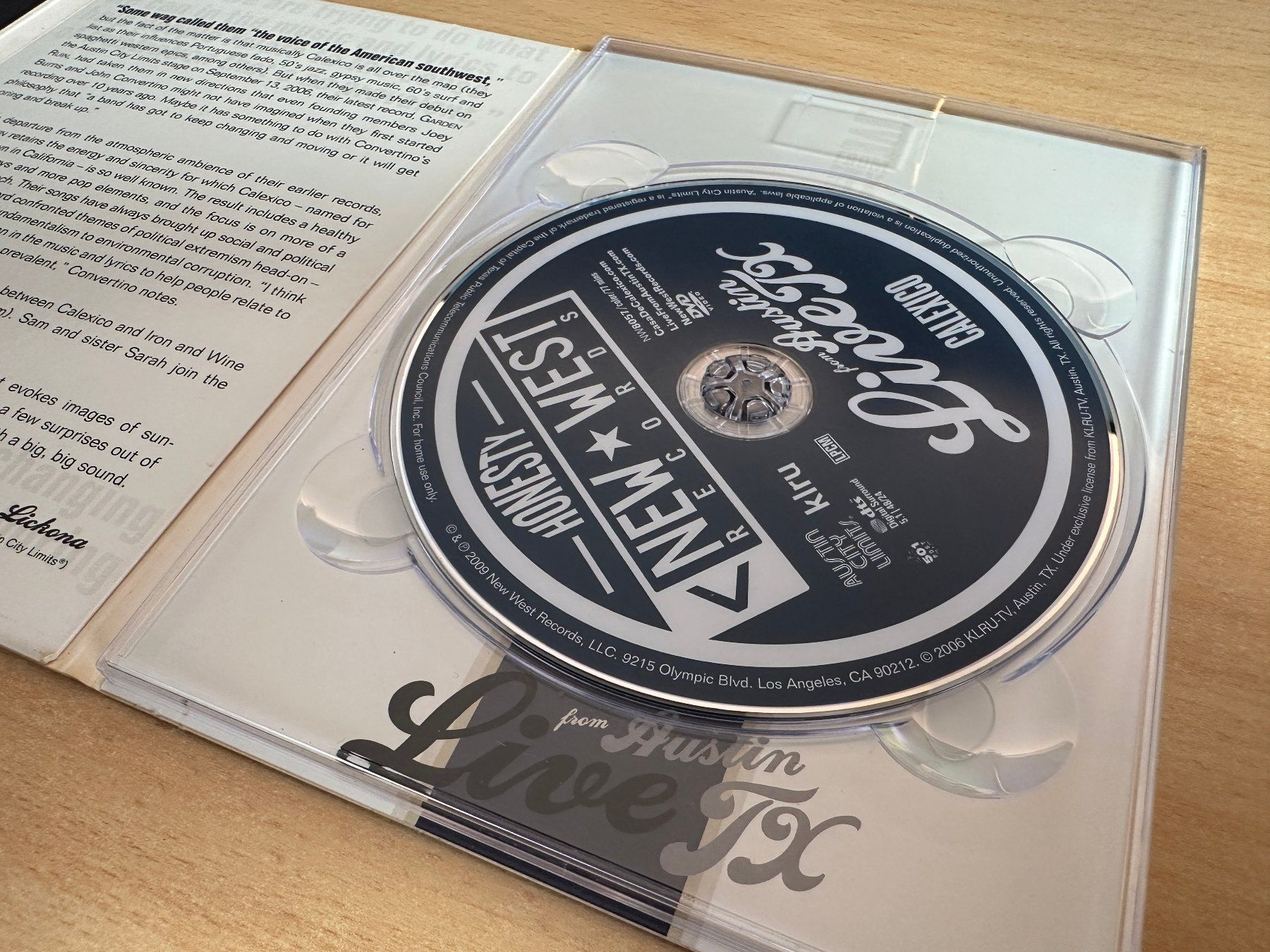 Alle DVDs: Calexico – Live From Austin TX - DVD – Gebraucht aus Rikon im Tösstal von Alpenmutz 2