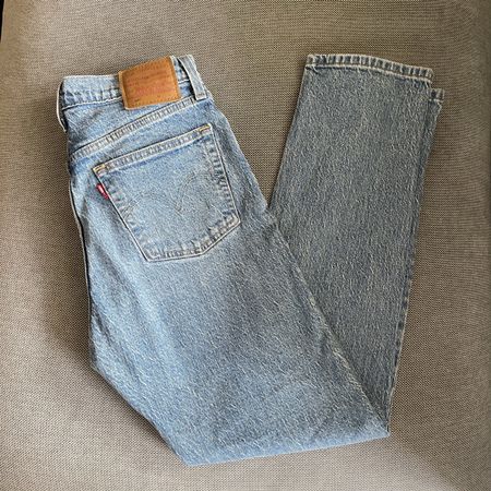 Levi's 501 Jeans, hellblauer Denim, gr.  W27 L30